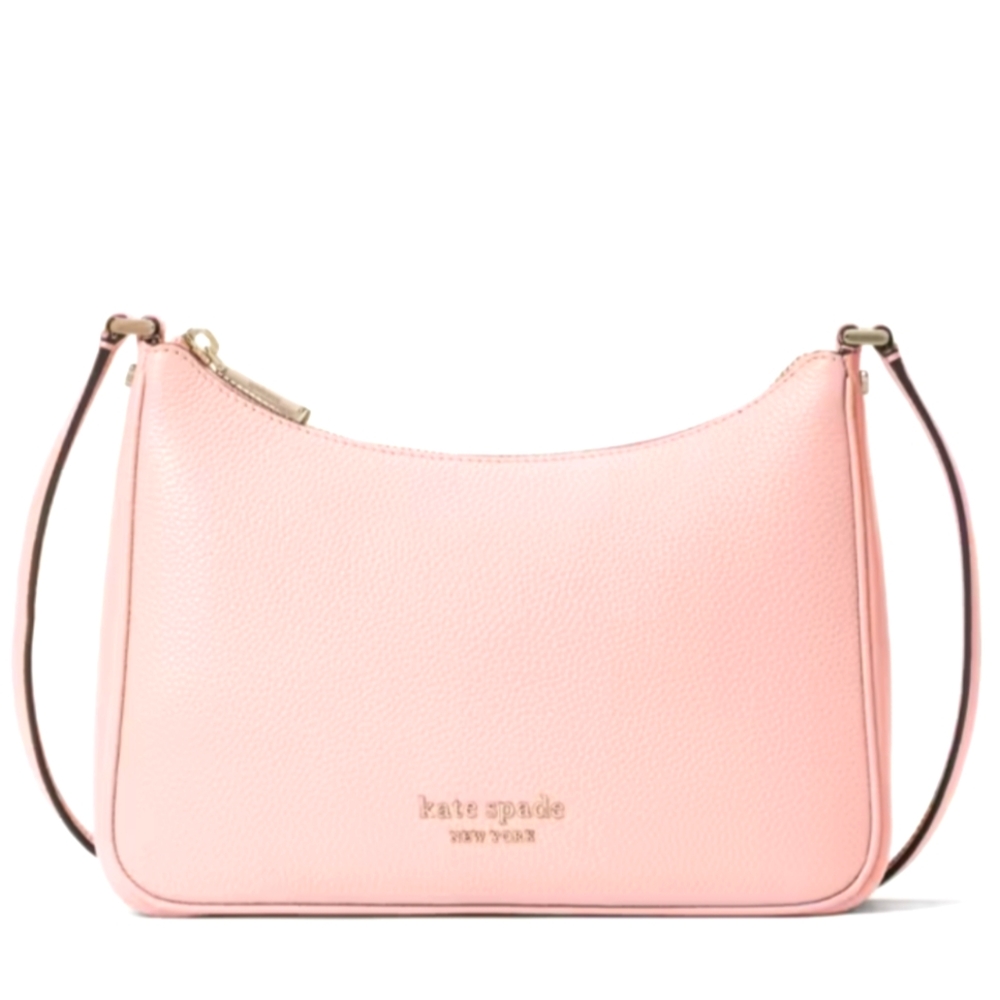 NWOT Kate Spade New York Leila Hobo Shoulder Bag Tea Rose Leather ** - Picture 2 of 9